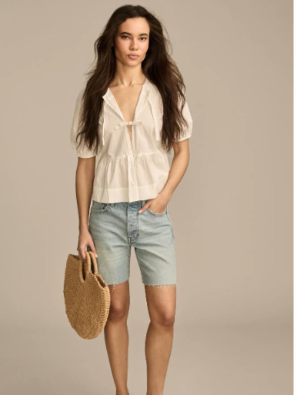 NWT - Lucky Brand 90's Loose 7" Short, Size 12/31